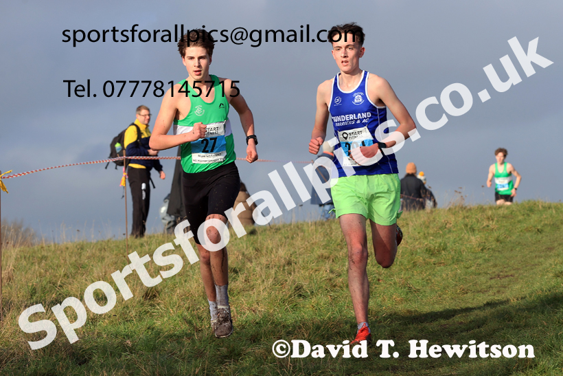 Mens Under-17s 2026 NEHL Sherman Cup and Davidson Shield, Temple Park, South Shields. Photo: David T. Hewitson/Sports for All Pics